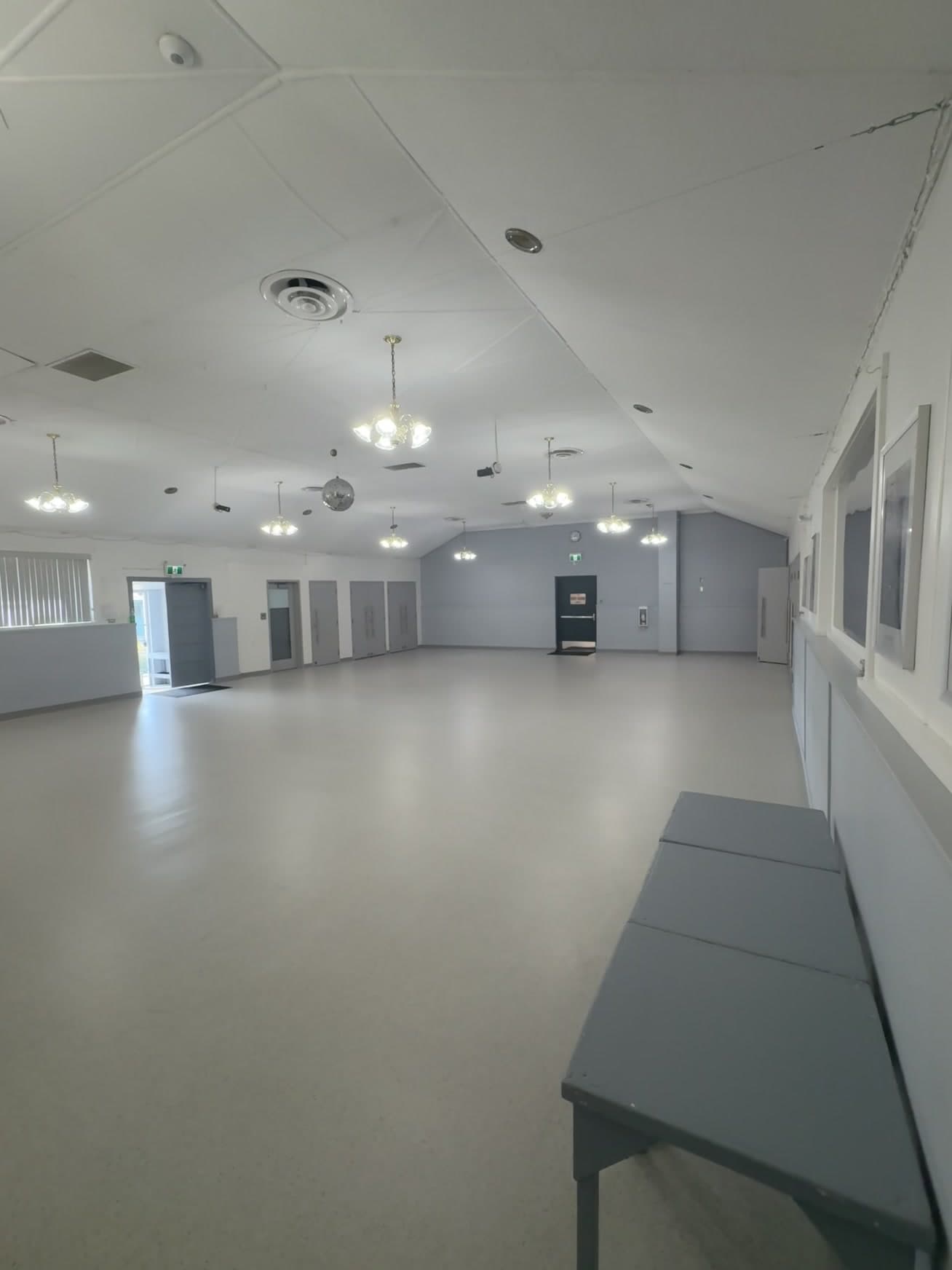 Main hall interior view